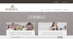 Desktop Screenshot of koronagroup.pl